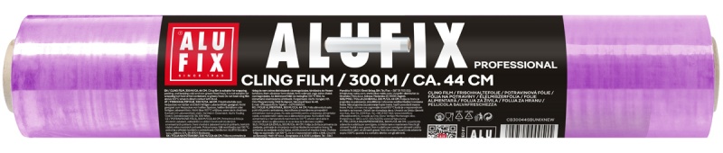 Folia spożywcza ALUFIX Foli-Fix, PVC, 44cmx300m, Inne, Artykuły higieniczne i dozowniki