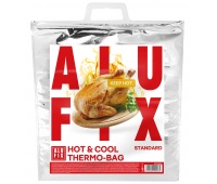 Thermal bag ALUFIX, with handle, PET, 47x47cm