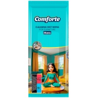 Chusteczki nawilżane COMFORTE, do mebli, 70 szt., Środki czyszczące, Artykuły higieniczne i dozowniki
