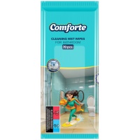 Chusteczki nawilżane COMFORTE, do łazienki, 70 szt., Środki czyszczące, Artykuły higieniczne i dozowniki