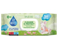 Wet wipes for children GOWIPES, with aloe and chamomile, 50 pcs.