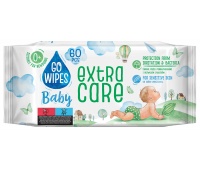 Wet wipes for children GOWIPES Extra Care, with allantoin, 60 pcs.