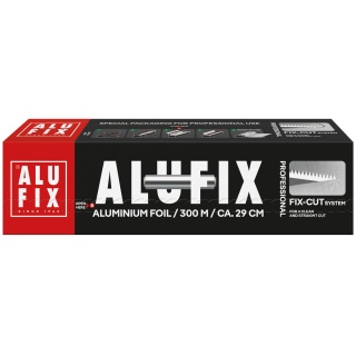 Folia aluminiowa ALUFIX, 39cmx300m, Inne, Artykuły higieniczne i dozowniki
