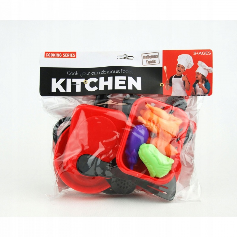 ZESTAW NACZYŃ W FOLII 2170, Zabawki