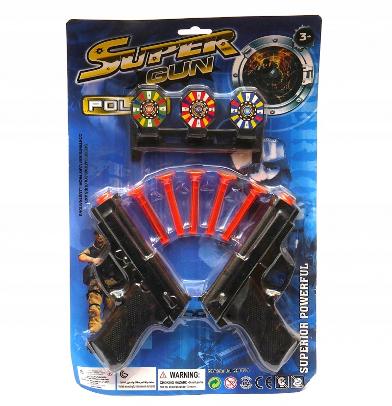 ZESTAW POLICYJNY NA BLISTRZE 4751, Dla chłopca, Zabawki