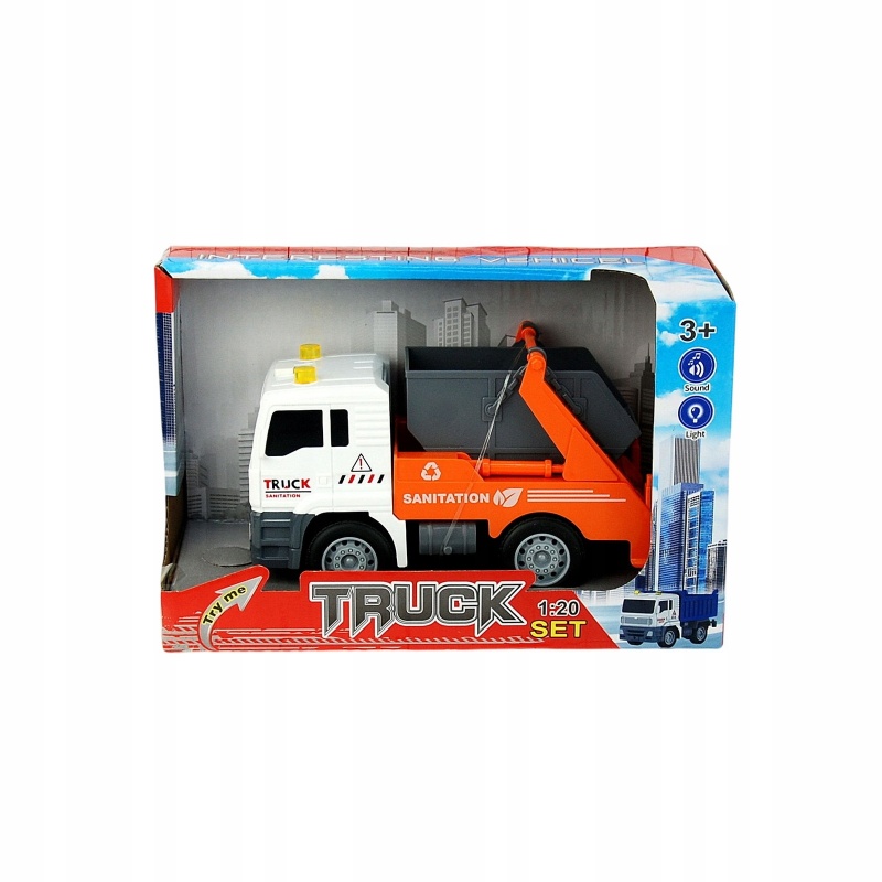 CIĘŻAR&Oacute;WKA ŚW/DŹ W PUDEŁKU 8897, Pojazdy, Zabawki