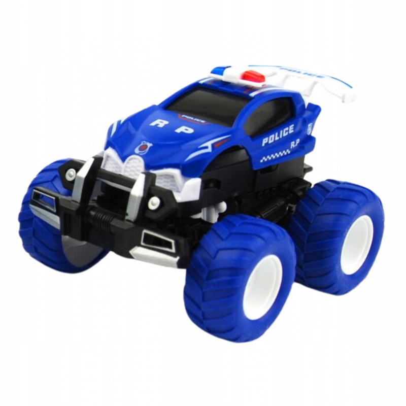 SAMOCH&Oacute;D POLICYJNY DUŻE KOŁA 9694, Pojazdy, Zabawki