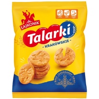 Krakowskie talarki LAJKONIK, 155g, kr&oacute;tki termin ważności, Przekąski, Artykuły spożywcze