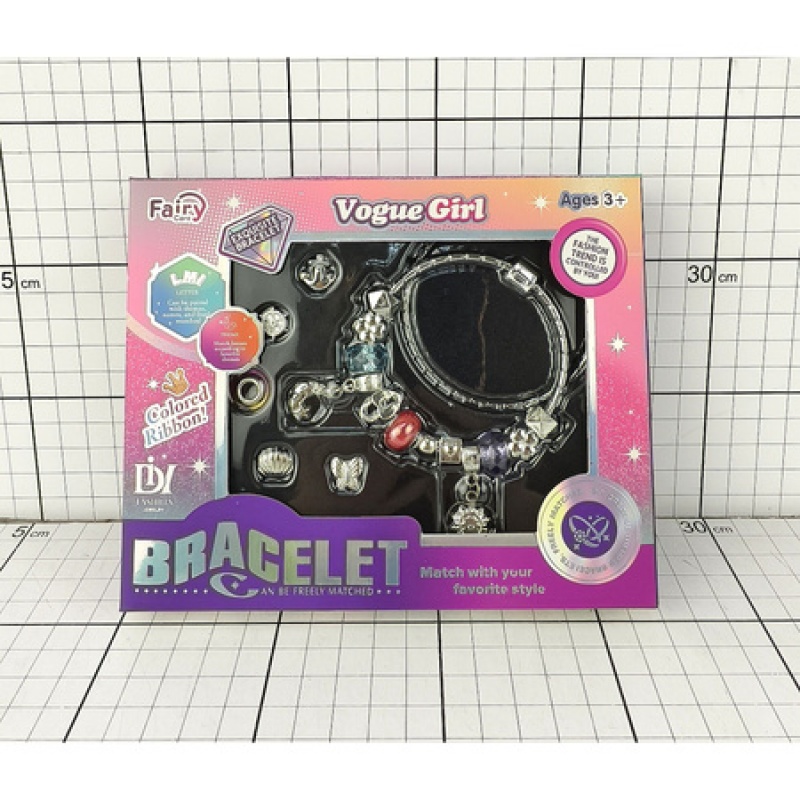 ZESTAW DO TWORZENIA BRANSOLETEK 1783, Dla dziewczynki, Zabawki