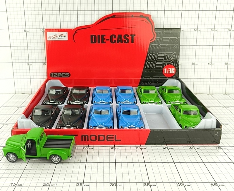 PICK-UP METAL ŚW/DŹ 1066, Pojazdy, Zabawki