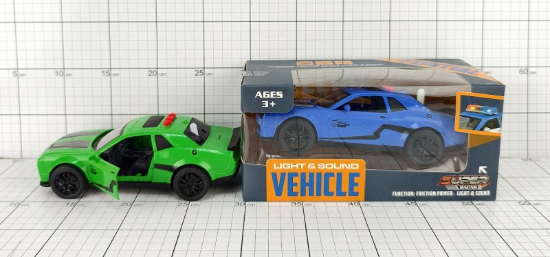 SAMOCH&Oacute;D SPORTOWY ŚW/DŹ 1639, Pojazdy, Zabawki