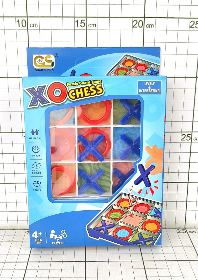 GRA K&Oacute;ŁKO I KRZYŻYK W PUDEŁKU 1851, Zabawki