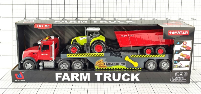 CIĘŻAR&Oacute;WKA -LAWETA+MOTOR&Oacute;WKA+SAMOCH&Oacute;D ŚW/DŹ, Pojazdy, Zabawki