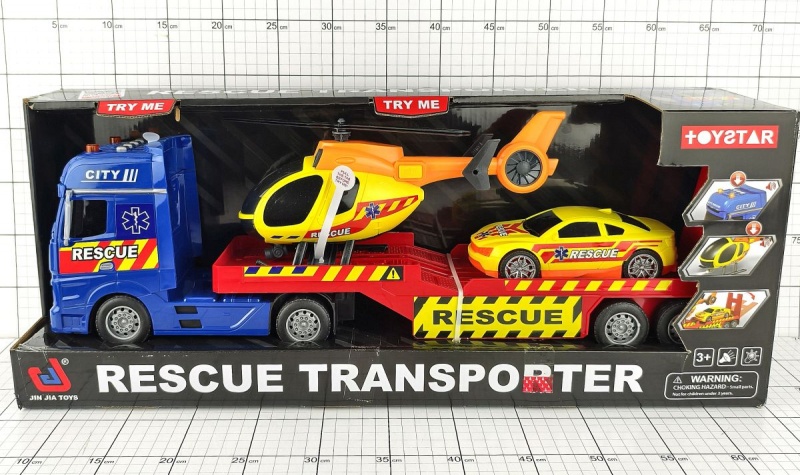 CIĘŻAR&Oacute;WKA - LAWETA+HELIKOPTER+SAM. 1998, Pojazdy, Zabawki