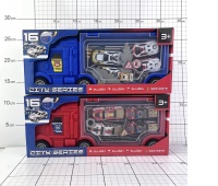 SAMOCH&Oacute;D CIĘŻAR&Oacute;WKA Z AUTKAMI 3342, Pojazdy, Zabawki