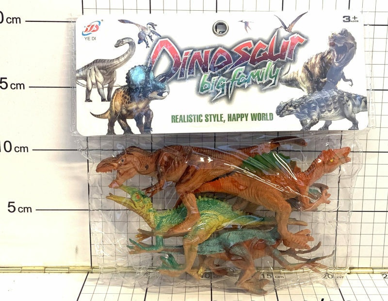 DINOZAURY W FOLII 5001, Zwierzęta, Zabawki