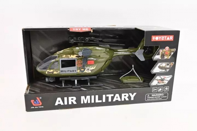 HELIKOPTER WOJSKOWY ŚW/DŹ 4112, Pojazdy, Zabawki