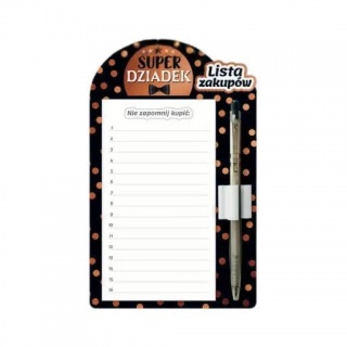 LISTA ZAKUP&Oacute;W, Dzień Babci, Dziadka, Art. świąteczne i okolicznościowe