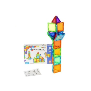 UKŁADANKA MAGNETYCZNA 3957, Klocki, Zabawki
