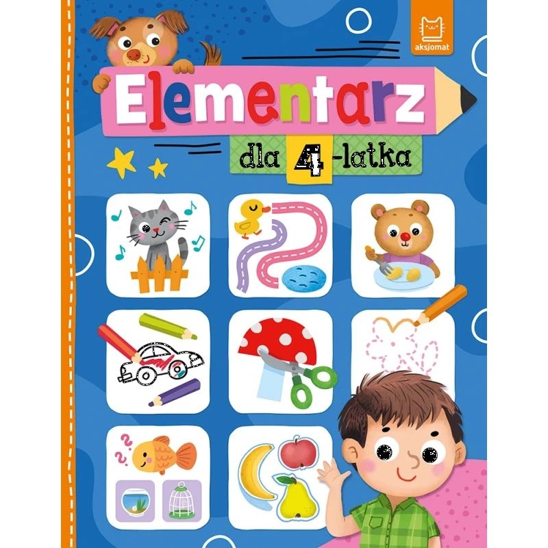 Elementarz dla 4-latka, Edukacyjne, Książeczki