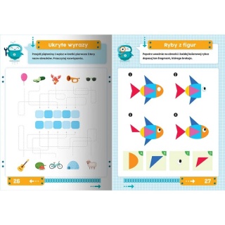 Moja księga łamigł&oacute;wek. Zadania logiczne, ukryte o, Edukacyjne, Książeczki