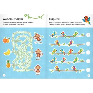 Łamigł&oacute;wki przedszkolaka z tygryskiem od 5 lat, Edukacyjne, Książeczki