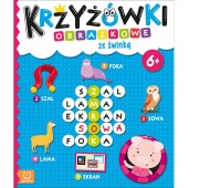 Krzyż&oacute;wki obrazkowe ze świnką 6+