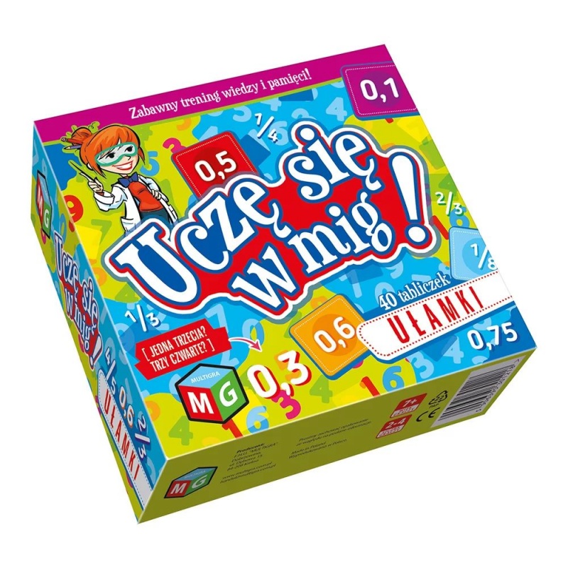 UŁAMKI - UCZĘ SIĘ W MIG, Edukacyjne, Gry