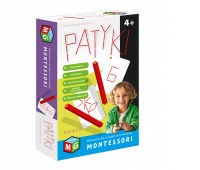 MONTESSORI ZABAWKA EDU - PATYKI, Edukacyjne, Gry