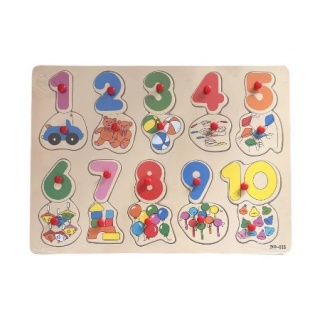 PUZZLE DREWNIANE 5404, Dla najmłodszych, Zabawki