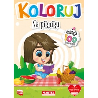 KOLEKCJA KOLORUJ NA PIKNIKU, Kolorowanki, Książeczki
