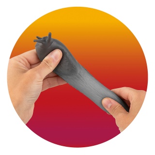 Rozciągliwy ślimak wypełniony piaskiem TRENDHAUS ZOO, mix kolor&oacute;w, Gry i zabawki, Gadżety