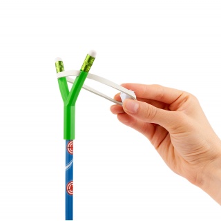 Oł&oacute;wek z procą TRENDHAUS T, mix kolor&oacute;w, Szkolne, Gadżety