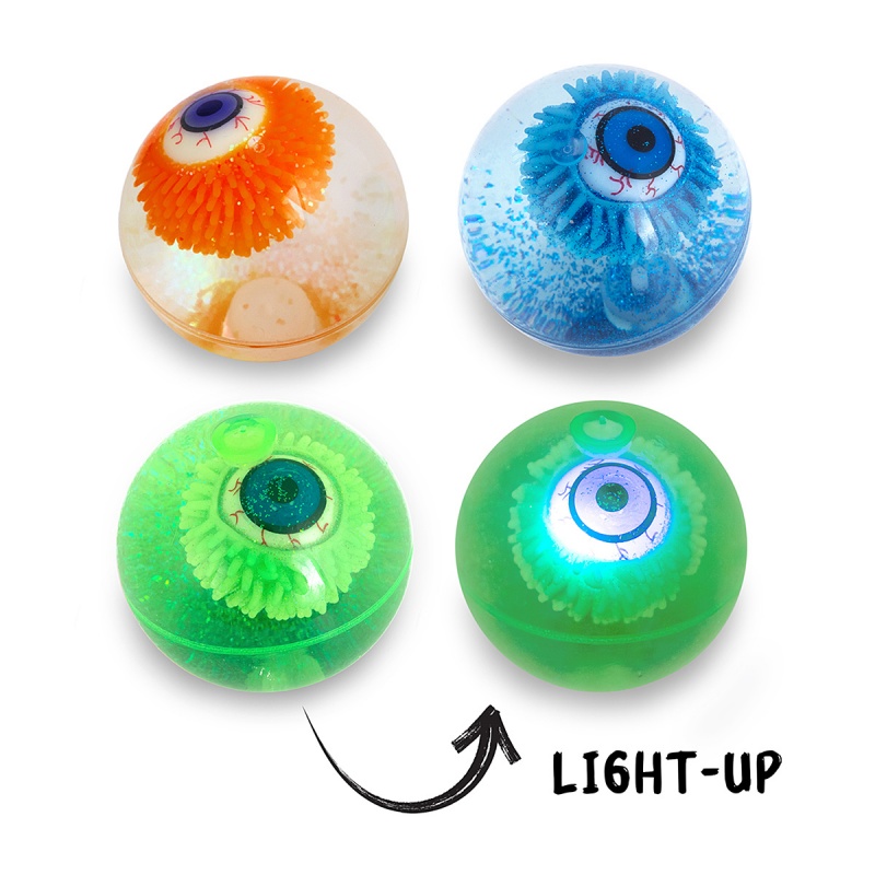 Świecąca kula oko potwora TRENDHAUS Zombie Zone, mix kolor&oacute;w, Gry i zabawki, Gadżety