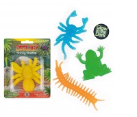 Lepkie zwierzę świecące w ciemności TRENDHAUS ZOO, mix kolor&oacute;w, Gry i zabawki, Gadżety