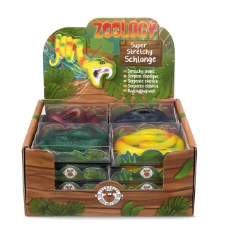 Rozciągliwy wąż TRENDHAUS ZOO, 30 cm, mix kolor&oacute;w, Gry i zabawki, Gadżety