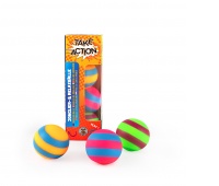 Piłki do żonglowania TRENDHAUS Take Action, zestaw 3 sztuki, mix kolor&oacute;w, Gry i zabawki, Gadżety