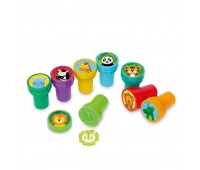 Stempel Zwierzątka safari TRENDHAUS T, mix kolor&oacute;w, Gry i zabawki, Gadżety