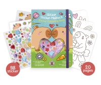 Kolorowanka z naklejkami i diamentami TRENDHAUS CHS-6, mix kolor&oacute;w, Gry i zabawki, Gadżety