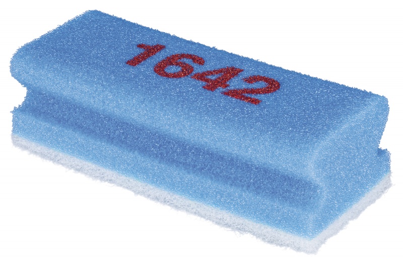 Gąbka VILEDA PROFESSIONAL Non-Scratch 1642, niebiesko-biała, Akcesoria do sprzątania, Artykuły higieniczne i dozowniki