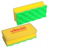 Sponge VILEDA PROFESSIONAL PurActive, yellow