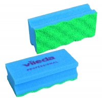 Gąbka VILEDA PROFESSIONAL PurActive, niebieska, Akcesoria do sprzątania, Artykuły higieniczne i dozowniki