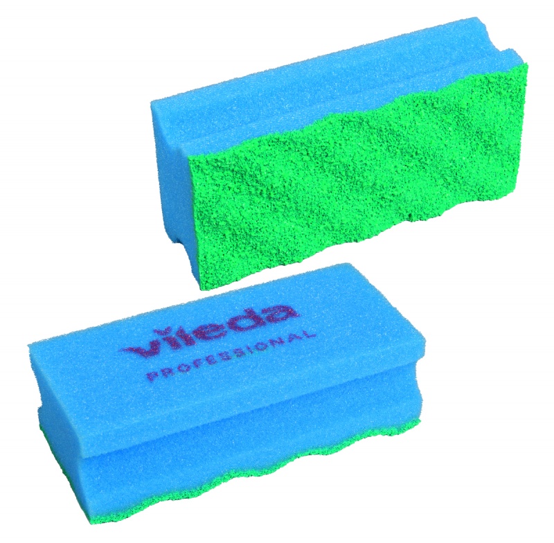 Gąbka VILEDA PROFESSIONAL PurActive, niebieska, Akcesoria do sprzątania, Artykuły higieniczne i dozowniki