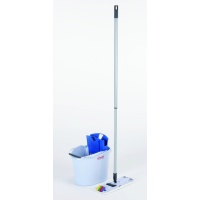 Zestaw VILEDA PROFESSIONAL UltraSpeed Mini, wiadro z wyciskaczem, kij teleskopowy, uchwyt, wkład Microlite, Akcesoria do sprzątania, Artykuły higieniczne i dozowniki