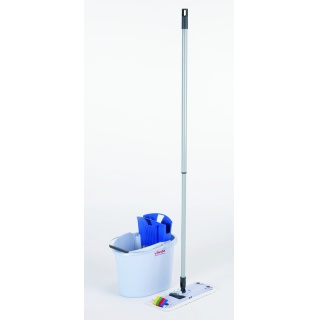 Zestaw VILEDA PROFESSIONAL UltraSpeed Mini, wiadro z wyciskaczem, kij teleskopowy, uchwyt, wkład Microlite, Akcesoria do sprzątania, Artykuły higieniczne i dozowniki