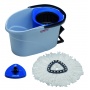 Zestaw VILEDA PROFESSIONAL UltraSpin Mini, wiadro z wyciskarką i podstawą mopa, niebieski
