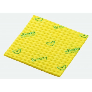 Ściereczka VILEDA PROFESSIONAL Breazy, 35 x 35 cm, ż&oacute;łta, Akcesoria do sprzątania, Artykuły higieniczne i dozowniki