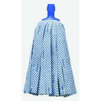 Strip mop refill VILEDA PROFESSIONAL SuperMop, antibacterial, set no. 2, blue