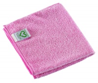 Cleaning cloth VILEDA PROFESSIONAL r-MicroTuff Swift, 35 x 38 cm, red