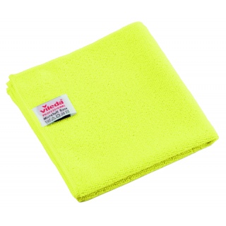Ściereczka VILEDA PROFESSIONAL MicroTuff Base, 36 x 36 cm, ż&oacute;łta, Akcesoria do sprzątania, Artykuły higieniczne i dozowniki